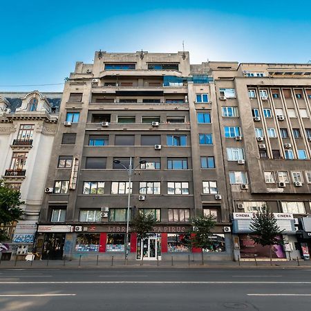 Central Studios In Piata Romana Bukarest Kültér fotó